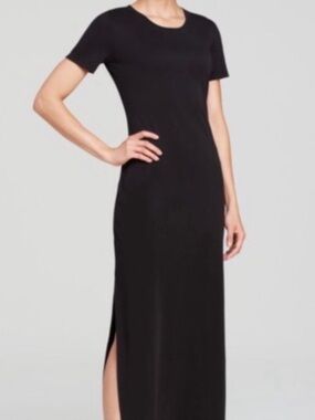 Theory | Dresses | Tiered Halter Maxi Dress In Cotton Blend | Poshmark
